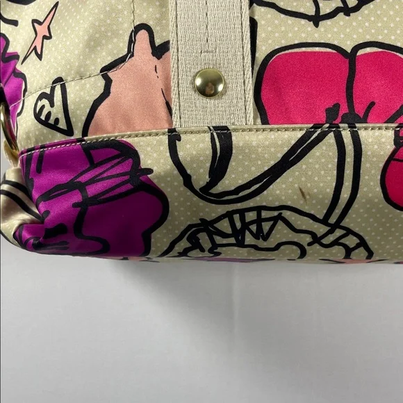 Vintage Coach Poppy Kyra Tote with Floral Pattern - Picture 10 of 17
